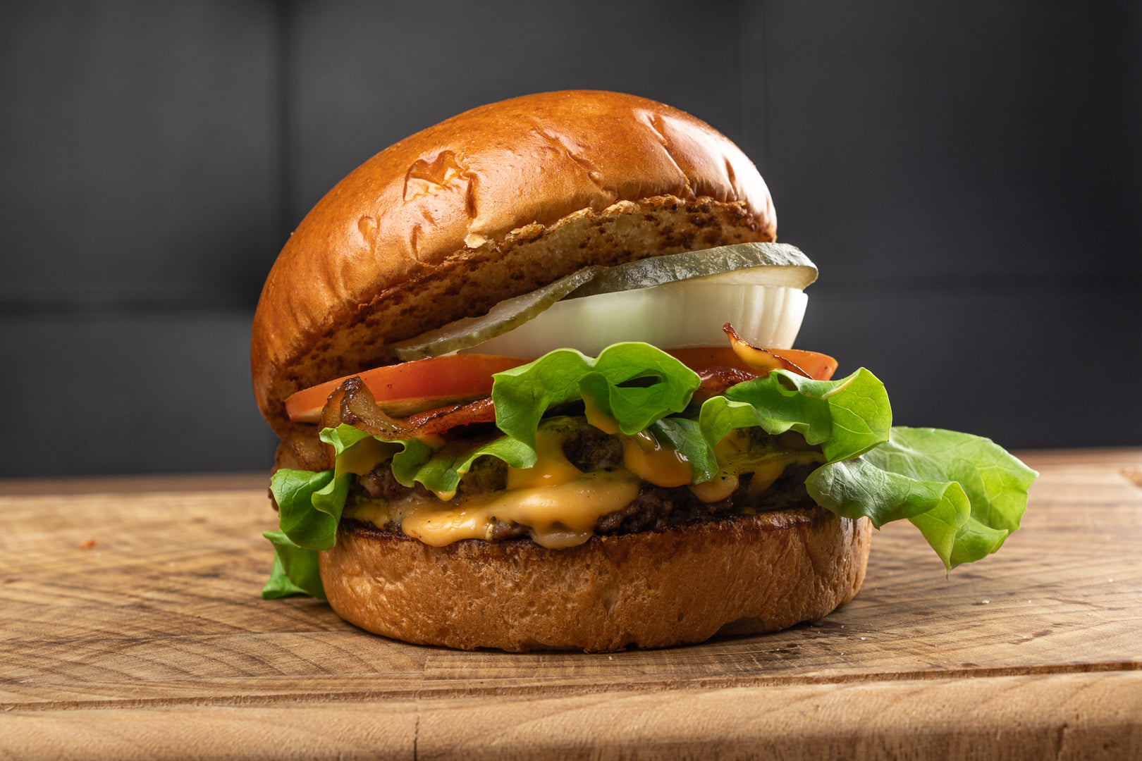 Hamburguesa tradicional